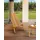 Beliani Bellano Gartenstuhl 88 x 83 x 88 cm braun 2 St.