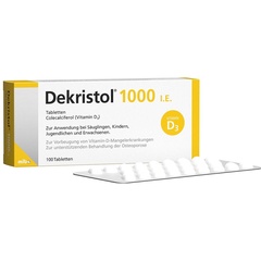 Dekristol 1.000 I.E. Tabletten
