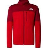 The North Face Teen Hike Midlayer FZ Kinder Gr.XXL - Fleecejacke - rot