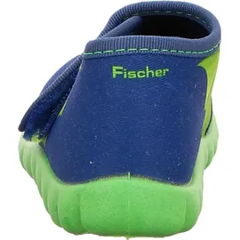 Fischer Markenschuh Hausschuhe Blau 20