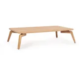 BIZZOTTO Bizzotto, Tamires Beistelltisch Aluminium/Teak