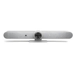 Logitech Rally Bar Mini erstklassige All-in-one-Videobar für kleine Räume weiß