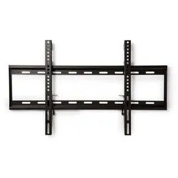Nedis Feste TV-Wandhalterung 42 - 70 " | maximal unterstützes Bildschirmgewicht: 60 kg | Minimaler Wandabstand: 29 mm | Stahl | Schwarz