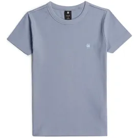G-Star Rib Cap Sleeve T-Shirt - Hellblau - Damen, - L,
