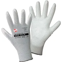 leipold doehle Worky, Schutzhandschuhe, Feinstrickhandschuh ESD Nylon/PU 9,