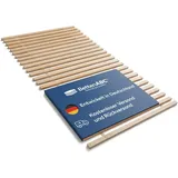 Betten-ABC Madera XXL Rollrost aus Buchenholz 60 x 120 cm
