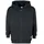 URBAN CLASSICS Organic Full Zip Kapuzenpullover Black L