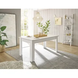 Home Affaire Esstisch HOME AFFAIRE "RAVENNA", weiß (pinie weiß dekor), B:160cm H:76cm T:90cm, Tische, Esstisch, im zeitlosen Landhausstil, Breite 160 cm