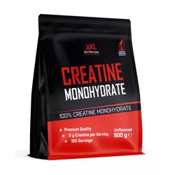 Creatin Monohydrat Pulver - Geschmacksneutral - 500 Gramm - XXL Nutrition