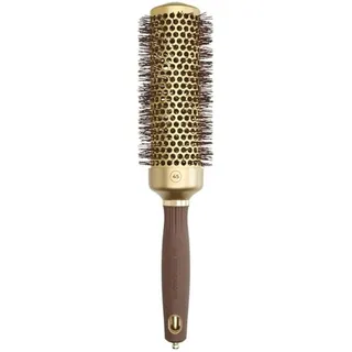 Olivia Garden Olivia Garden, Haarbürste + Kamm, Expert Blowout Speed Gewellte Borsten Wavy Bristles Gold&Brown 45