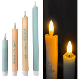 online fuchs LED-Kerze 4 St. mint