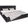 Westfalia Schlafkomfort Polsterbett 200 x 200 cm Schwarz