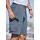 AUTHENTIC LE JOGGER Sweatshorts, kurze Sweathose Cargotaschen mit Webdetails blau M (48/50)