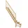 DOLLE Raumspartreppe Lyon 75 cm 286 cm Holz