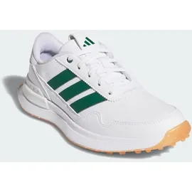 adidas Unisex Kinder S2G 26 SPIKELESS GOLFSCHUH - Cloud White / Collegiate Green / Gum M2, 39 1/3