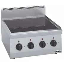 Bartscher Elektroherd 600, 4 Felder, TG