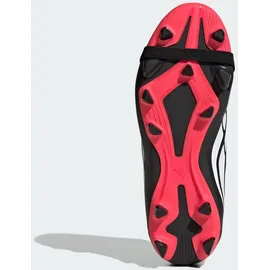 adidas PREDATOR CLUB Fold-Over Tongue Firm Ground/Multi Ground Fußballschuh Kids - Core Black / Cloud White / Lucid Red - 33