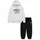 Converse Kids Retro Remix Ft Po Jogger Set - Birch Heather / Black - 13-15 Jahre
