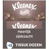 KLEENEX Taschentücher Ultrasoft P64, purpur, 3215.71.2, 12 x 64 Blatt