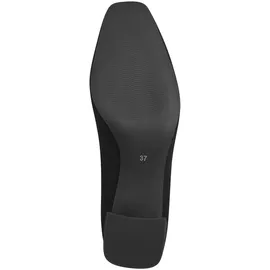 Marco Tozzi Damen Pumps mit Blockabsatz Vegan, Schwarz (Schwarz), 40 EU