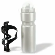 Dunlop Fahrrad-Trinkflasche, 750ml, schwarz weiß