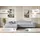 altdecor Ecksofa mit Schlaffunktion und Bettkasten GUSA-L 272x202x107 cm Grau Cord