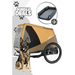 Croozer Dog Mikke Easy Start Bundle inkl. Mikke Hundebett