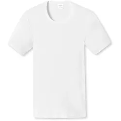 Unterhemd SCHIESSER "T-Shirt 1er Pack", Herren, Gr. 3XL, N-Gr, weiß, Obermaterial: 100% Baumwolle CO., Unterhemden Unterhemd