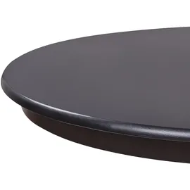 Beliani Esstisch Ø 120 cm schwarz