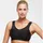 swemark sport by swegmark SWEGMARK - Activate - Sport-BH - Schwarz Polyamid D 90 Damen