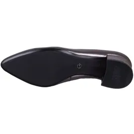 TAMARIS Damen Pumps Leder Blockabsatz bequem; Pewter, EU 37