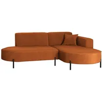 Kaiser möbel Ecksofa, Sofa L-Form Designer Modena Rein stoff
