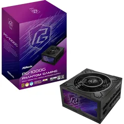 ASRock Phantom Gaming PG-1000G, 750 W, Überstrom, Überspannung, Überhitzung, Übe