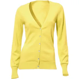 Heine Feinstrickjacke Gelb 40