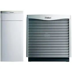 VAILLANT flexoTHERM exklusive mit aroCOLLECT VWF 57/4 mit VWL 11/4 SA