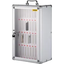 Vevor Aufbewahrungsbox 32 x 20 x 51 cm 1-tlg. silber