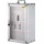 Vevor Aufbewahrungsbox 32 x 20 x 51 cm 1-tlg. silber