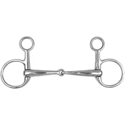 Baucher Gebiss, einfach gebrochen, massiv