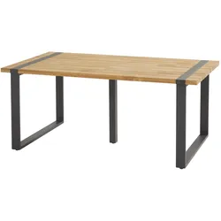 4Seasons Taste Alto Gartentisch Aluminium/Teak 180 - 240x100 cm