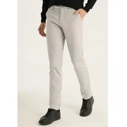 Bendorff für Herren. 800135386 Chino Slim Pants - Mittlere Taille Dobby-Struktur (36), Lässig, Baumwolle, Klassisch