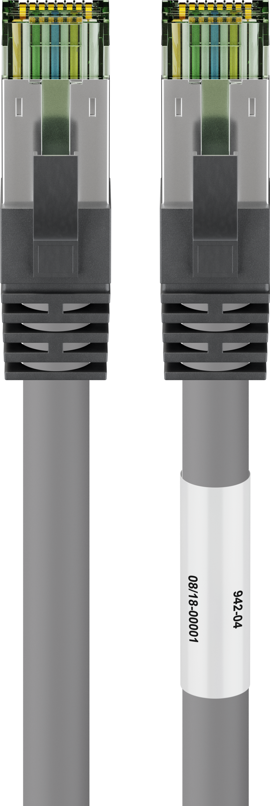 Goobay Netzwerkkabel (S/FTP, CAT8.1, 5 m), Netzwerkkabel