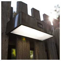 click-licht LED Solarleuchte LED Solarleuchte Brick in Edelstahl 1,5W 150lm, Solarleuchten