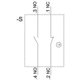 Siemens 3SU1100-2BF60-1MA0 Knebelschalter Frontring Kunststoff Schwarz, Weiß 1 x 9