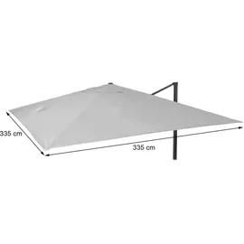 MCW Schirmbezug A96 Polyester 3,5 x 3,5 m Türkis