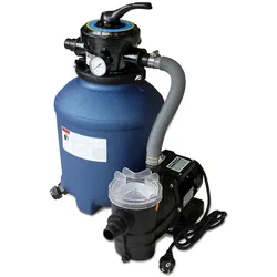 Karibu Poolfilteranlage 6,5m3 bestehend aus Sandfilter, Pumpe