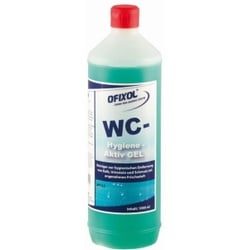 Ofixol WC Hygiene Aktiv Gel Sanitärreiniger, Für die hygienische Reinigung von WC und Urinalbecken, 1000 ml - Flasche