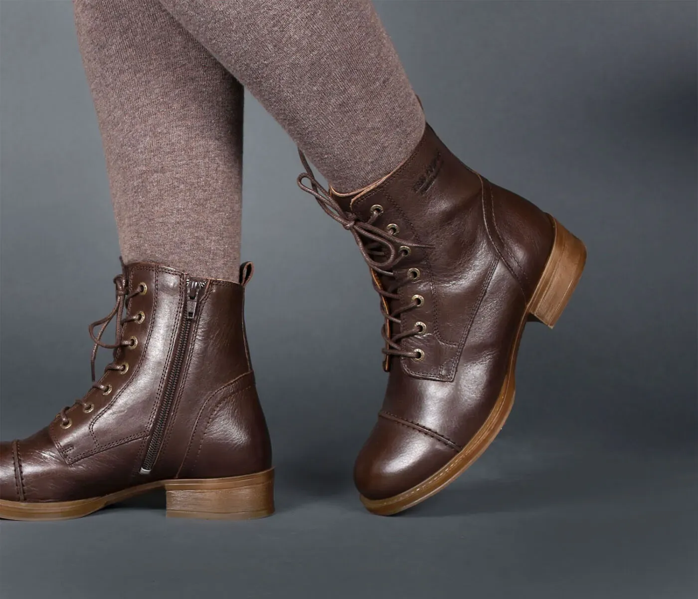 TenPoints Stiefeletten Pandora 60003-301-brown braun Gr.41 - TPN 214
