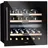 Klarstein Vinsider 36 Onyx Edition Weinkühlschrank 2 Kühlzonen 5-22°C 85l Schwarz