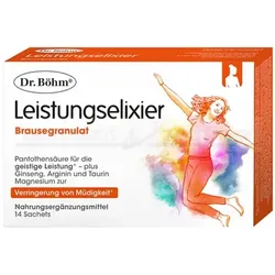 DR.BÖHM Leistungs-Elixier Brausegranulat 14 St