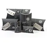 Frau Wundervoll Adventskalender HoHoHo zum Befüllen grau